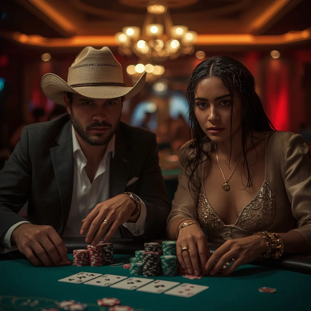 photo de deux joueurs de poker SLOTEXO CASINO